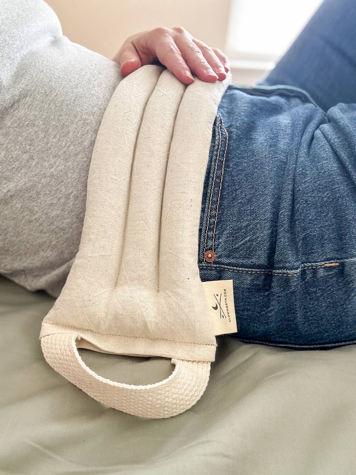 Neck Wrap Therapy Pack – Natural | Microwaveable Neck Pillow for Relaxation