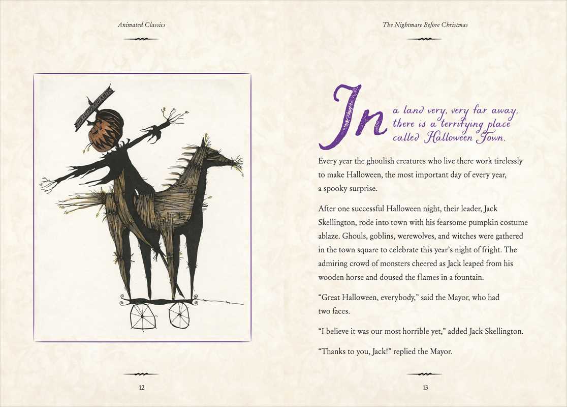 Disney Animated Classics: Tim Burton's The Nightmare Before Christmas by: Hardcover; 74 pages / English