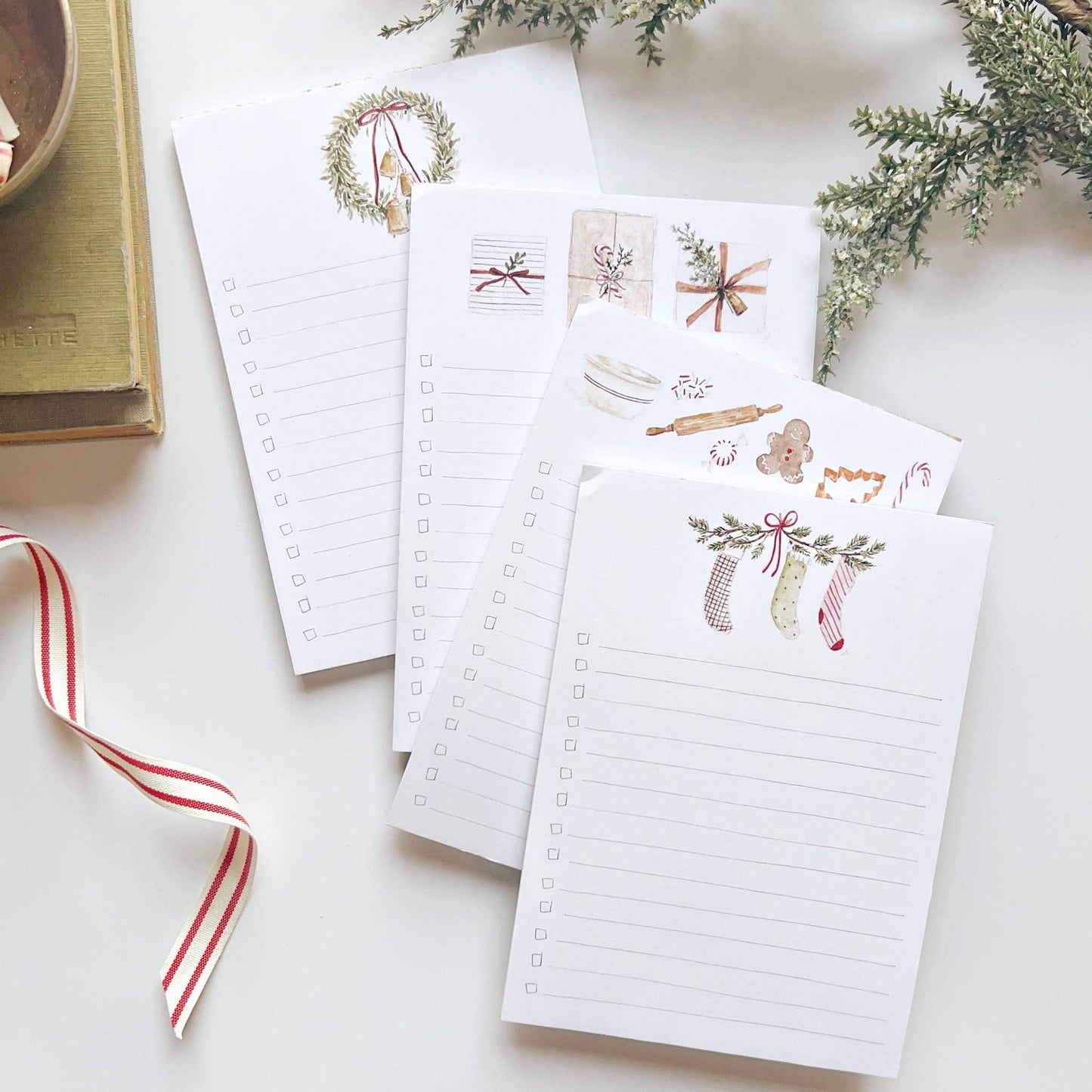 Christmas Checklist Notepad: Holiday Baking