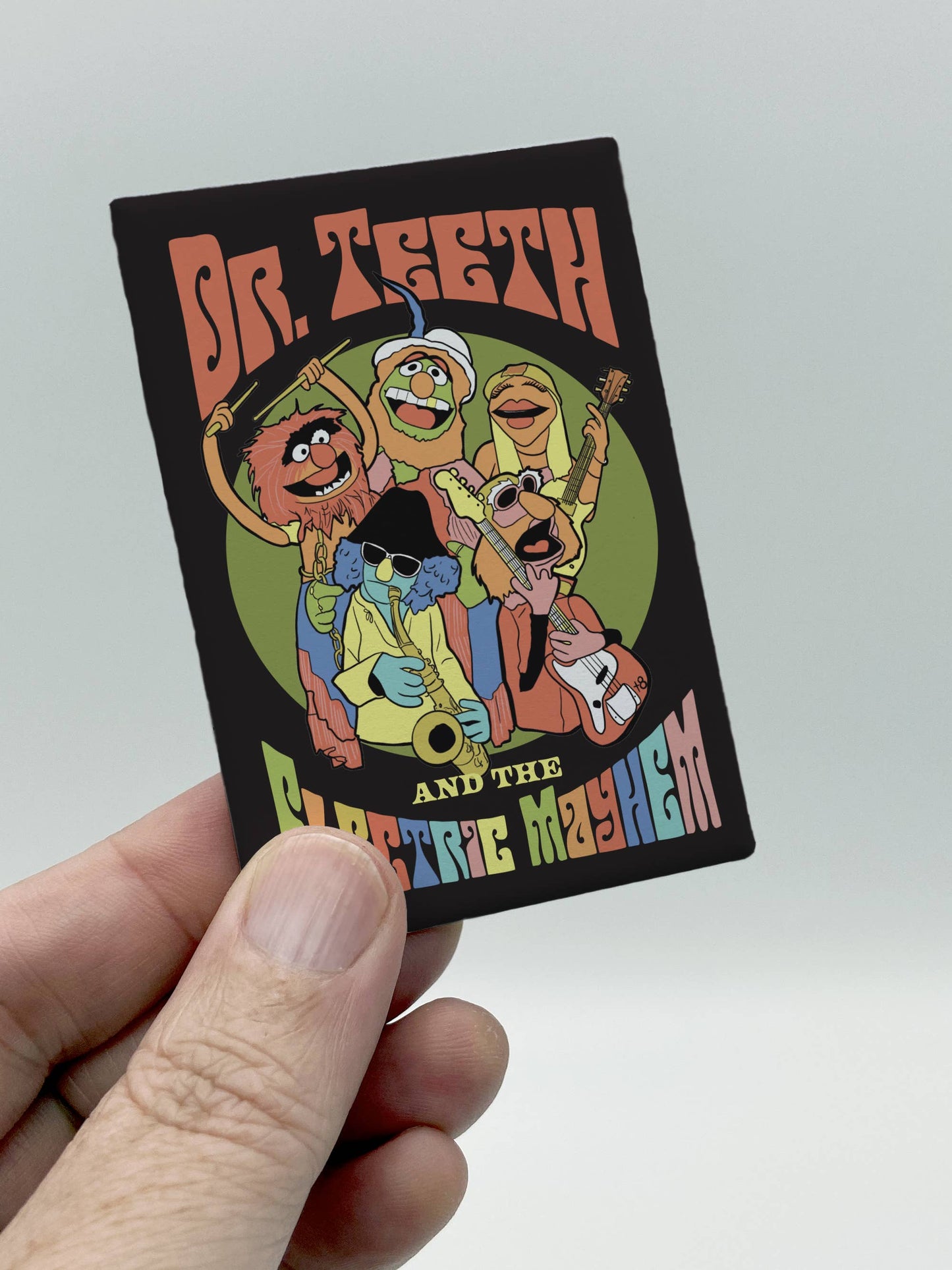 Dr. Teeth & the Electric Mayhem Souvenir Magnet -The Muppets