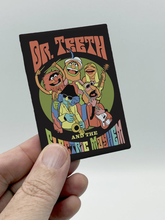 Dr. Teeth & the Electric Mayhem Souvenir Magnet -The Muppets