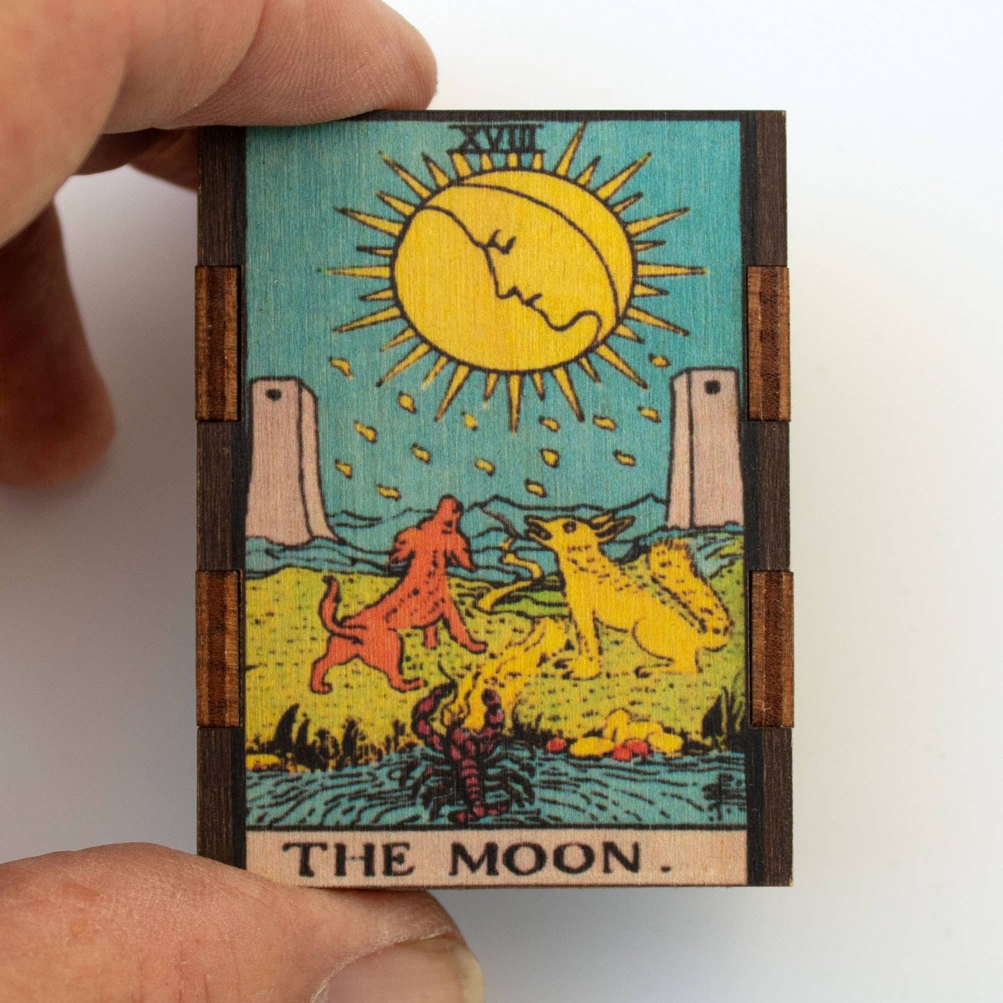 Matches • Tarot Moon Wooden Matchbox