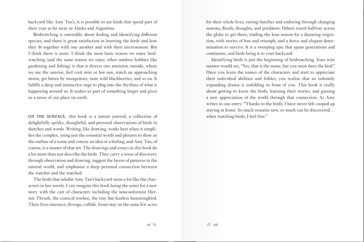 The Backyard Bird Chronicles by Amy Tan