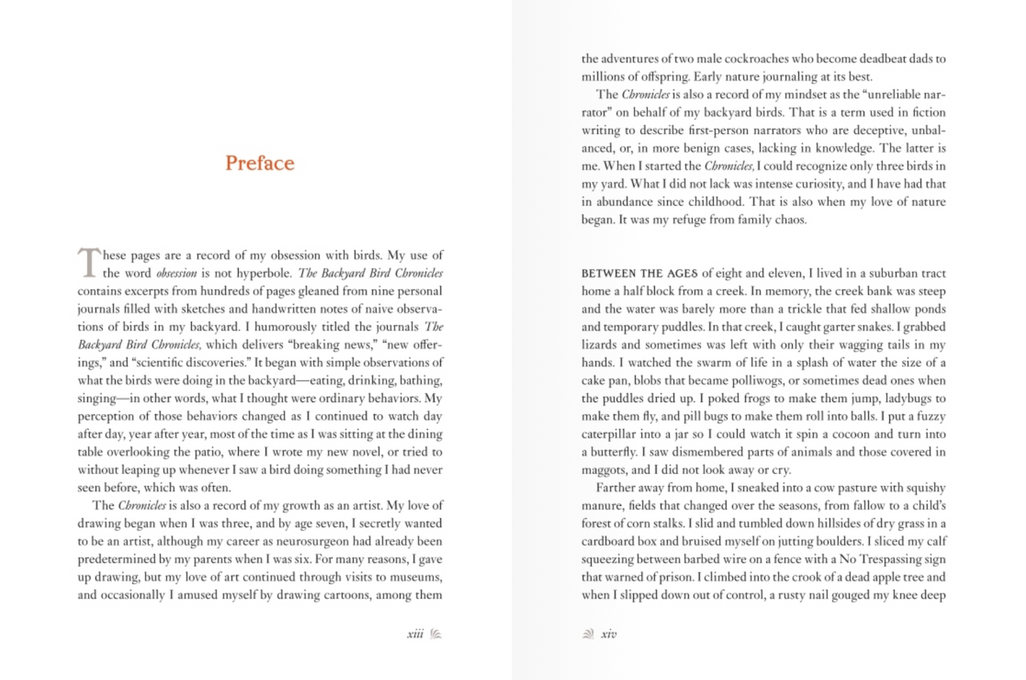 The Backyard Bird Chronicles by Amy Tan