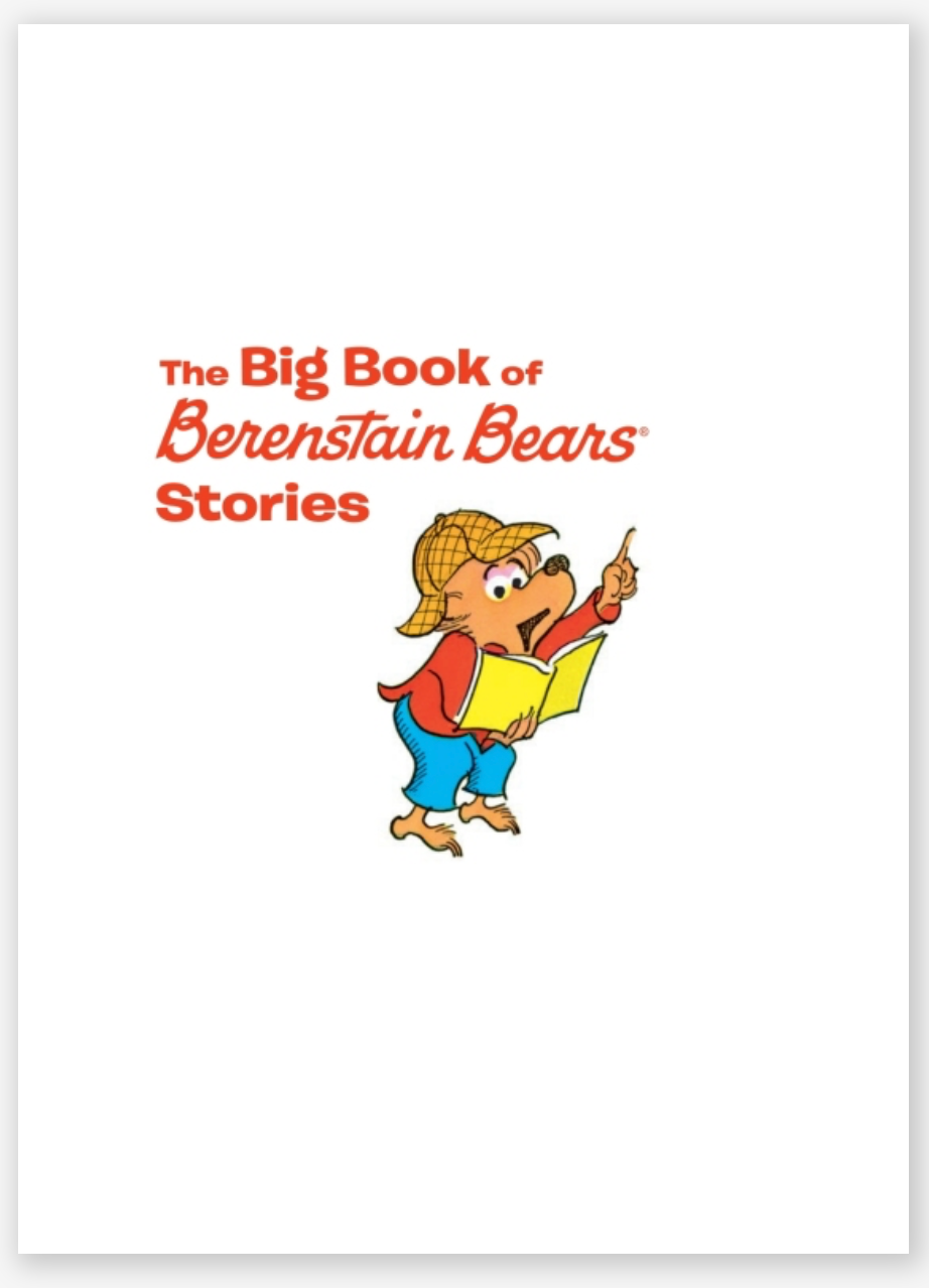 The Big Book of Berenstain Bears Stories