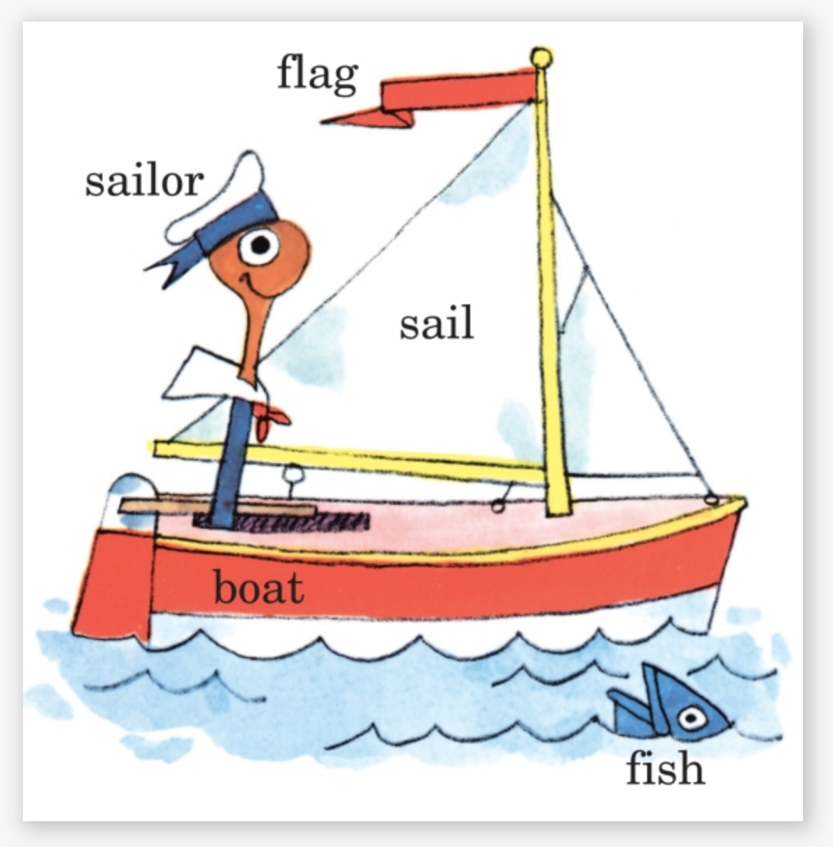 Richard Scarry's Lowly Worm Word Book