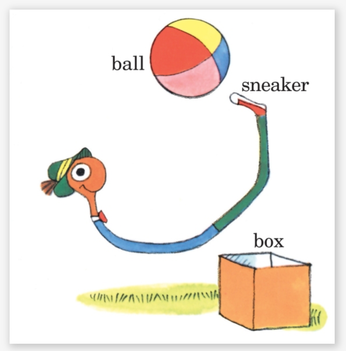Richard Scarry's Lowly Worm Word Book