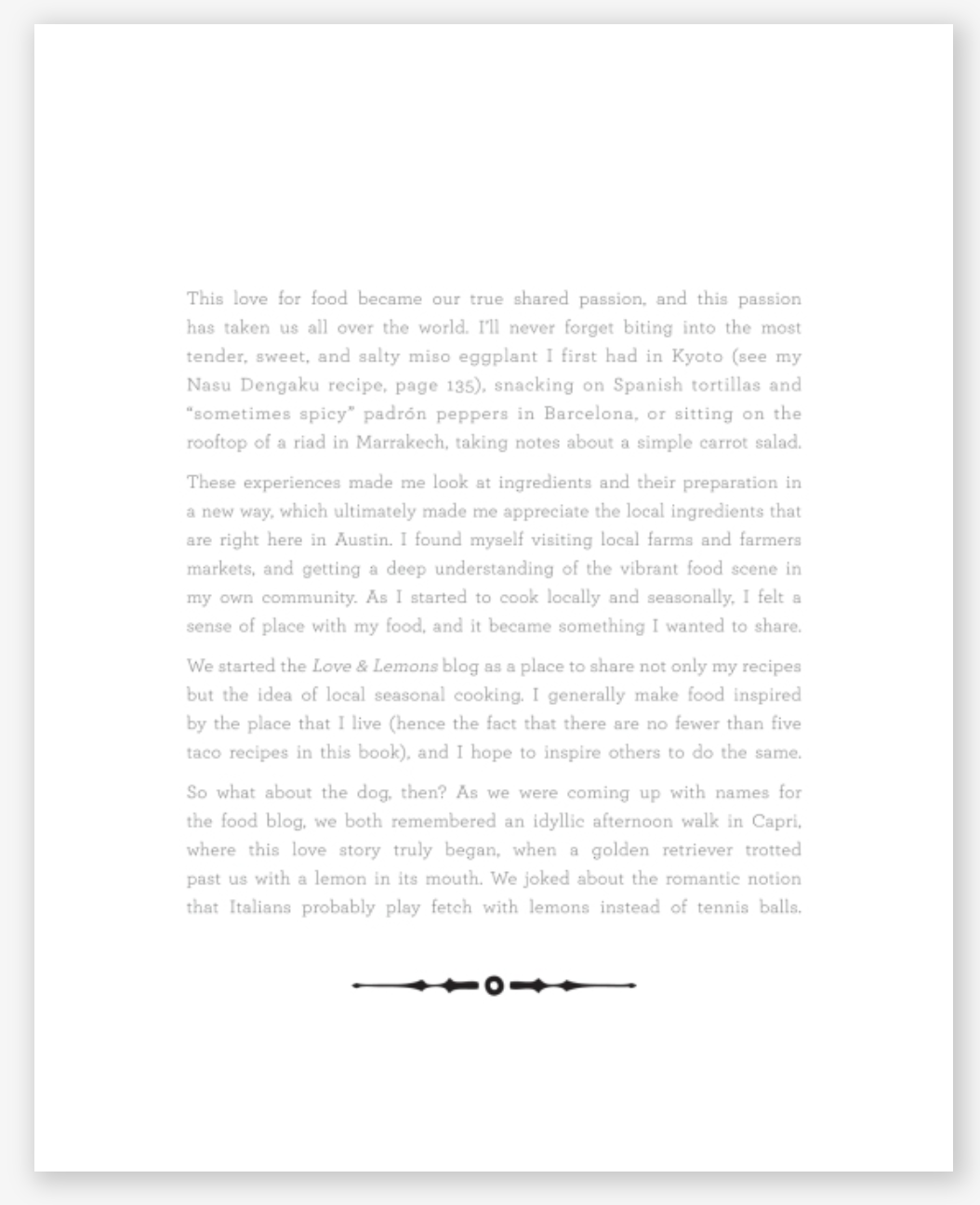 The Love and Lemons Cookbook