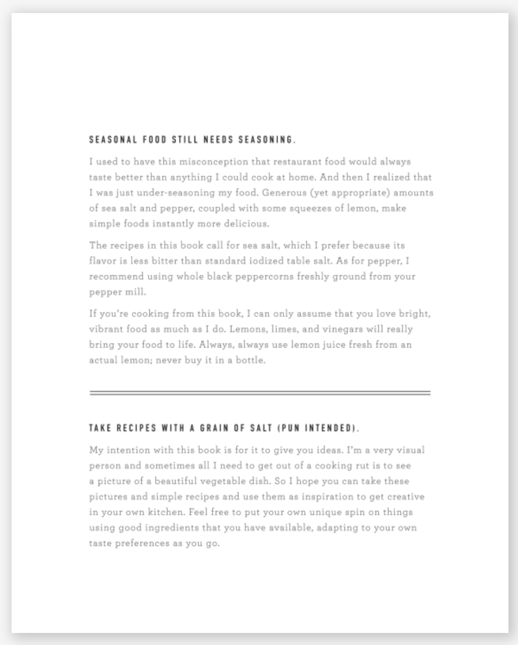 The Love and Lemons Cookbook