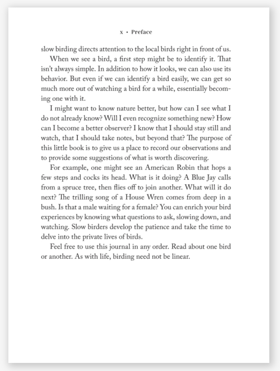 The Slow Birding Journal A Field Diary for Watching Birds Wherever You Are
