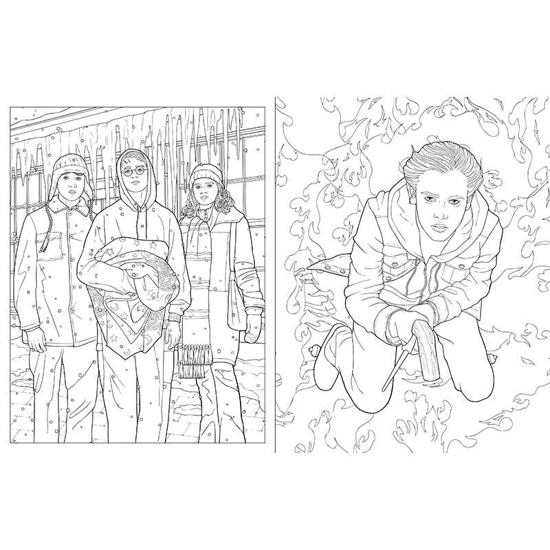 Harry Potter: Travels Through the Wizarding World Coloring