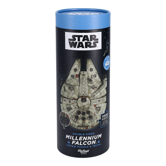 Star Wars Millennium Falcon Jigsaw Puzzle and Trivia