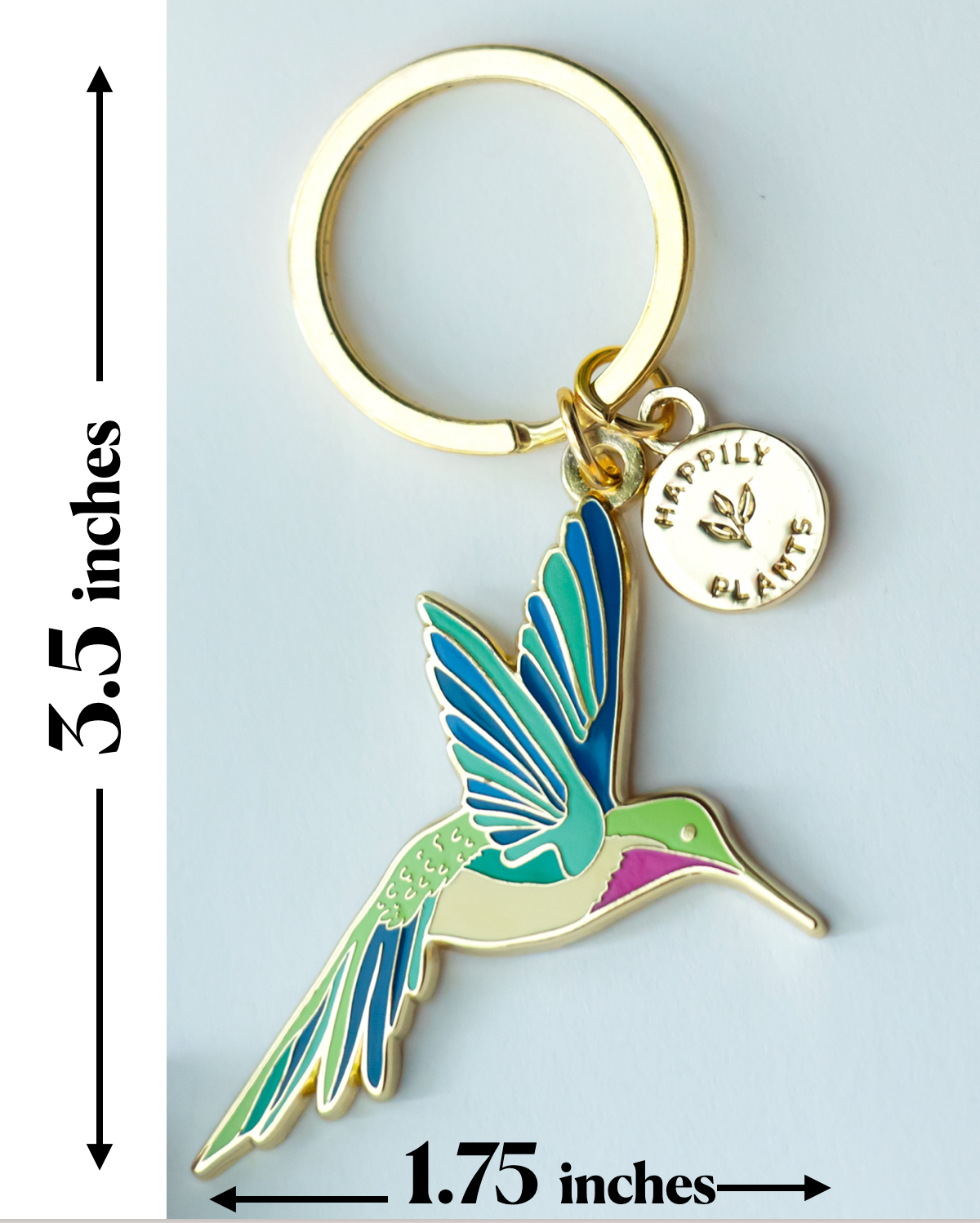 Hummingbird Keychain & Bag Charm cute animal gifts cash wrap