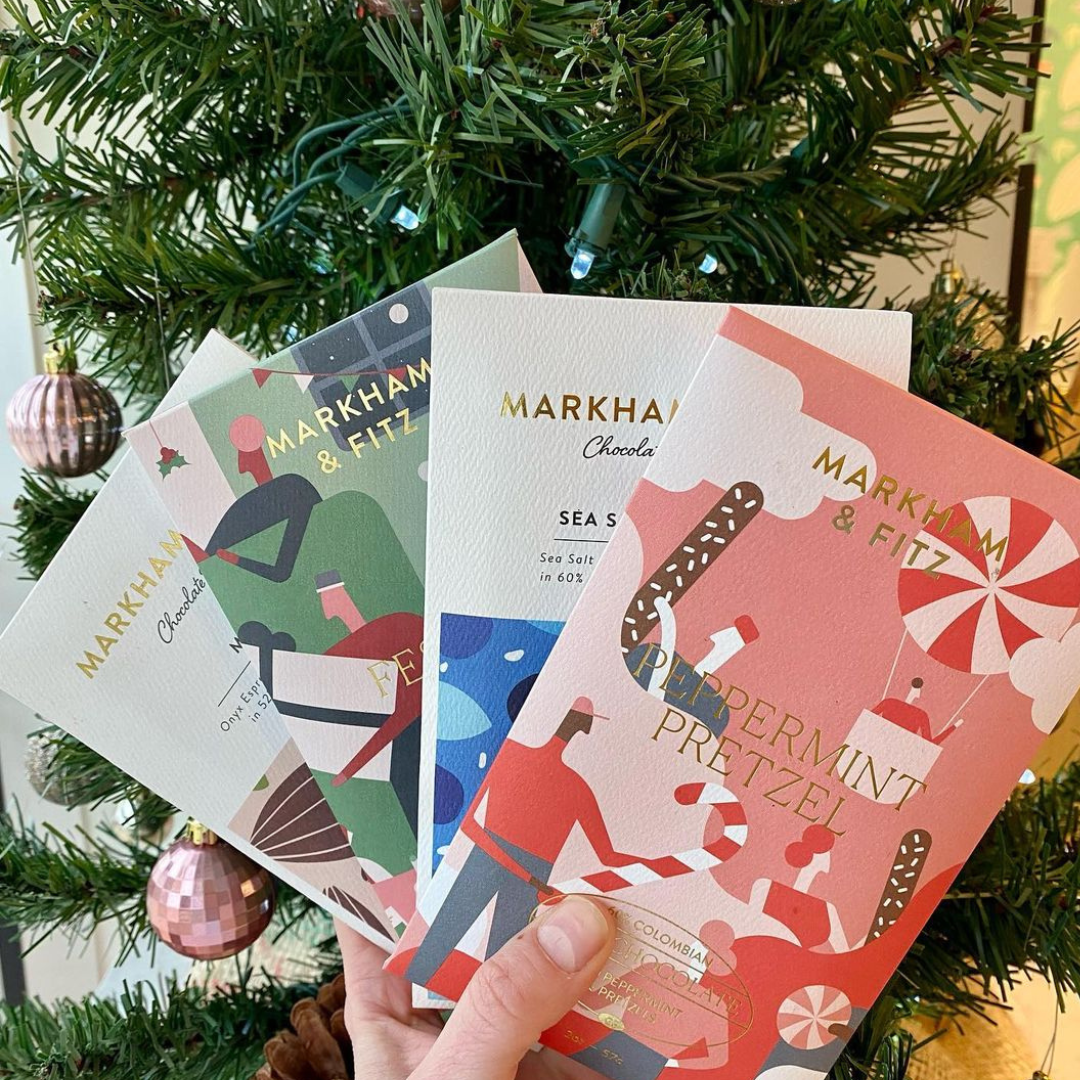 Peppermint Pretzel Dark Chocolate Bar