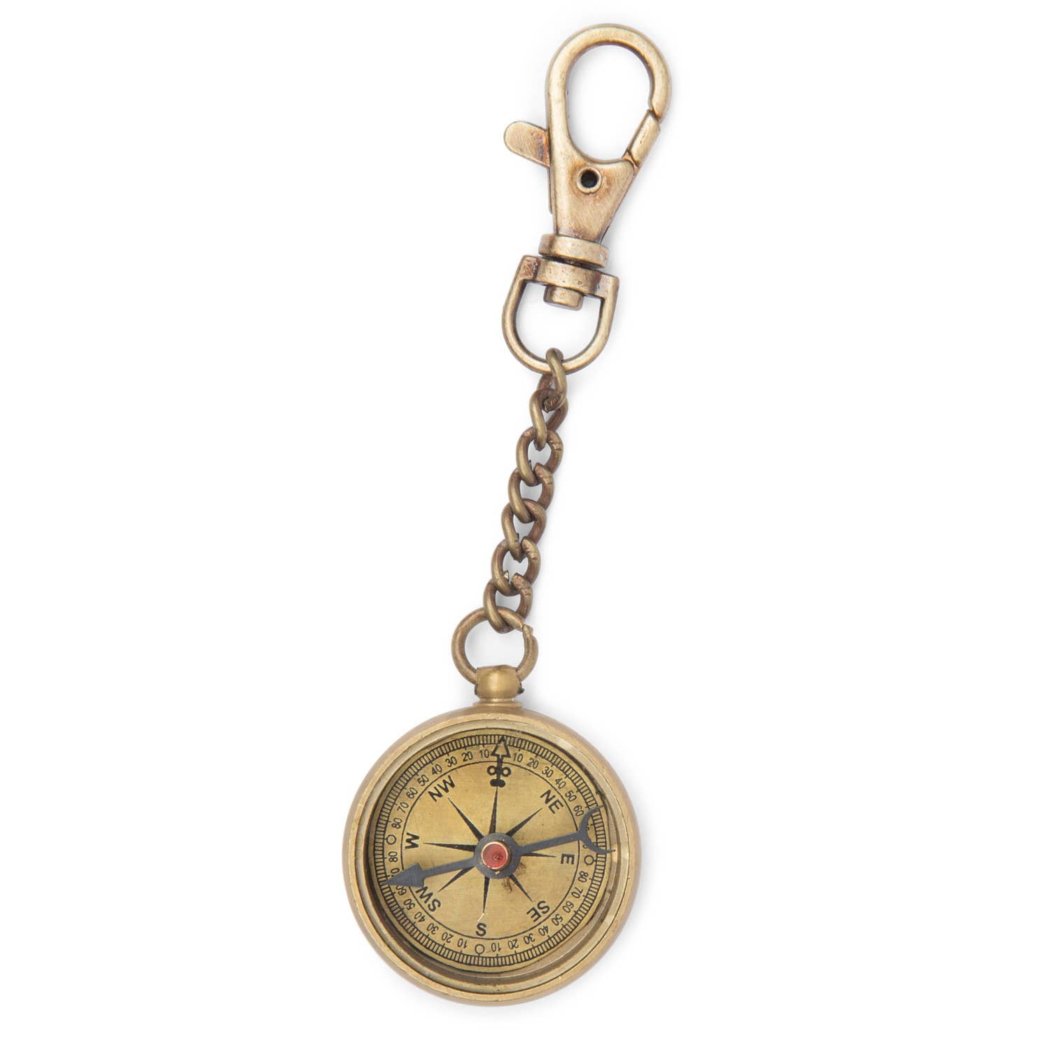 Compass Chain. Amazon Compass Key Chain – Lost Pines Art Bazaar