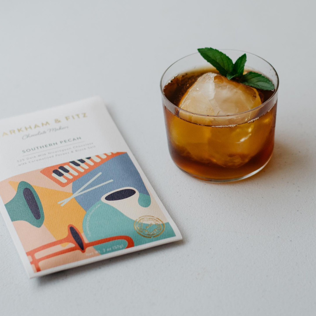 Southern Pecan Nicaraguan Dark Milk Chocolate Bar - 52%