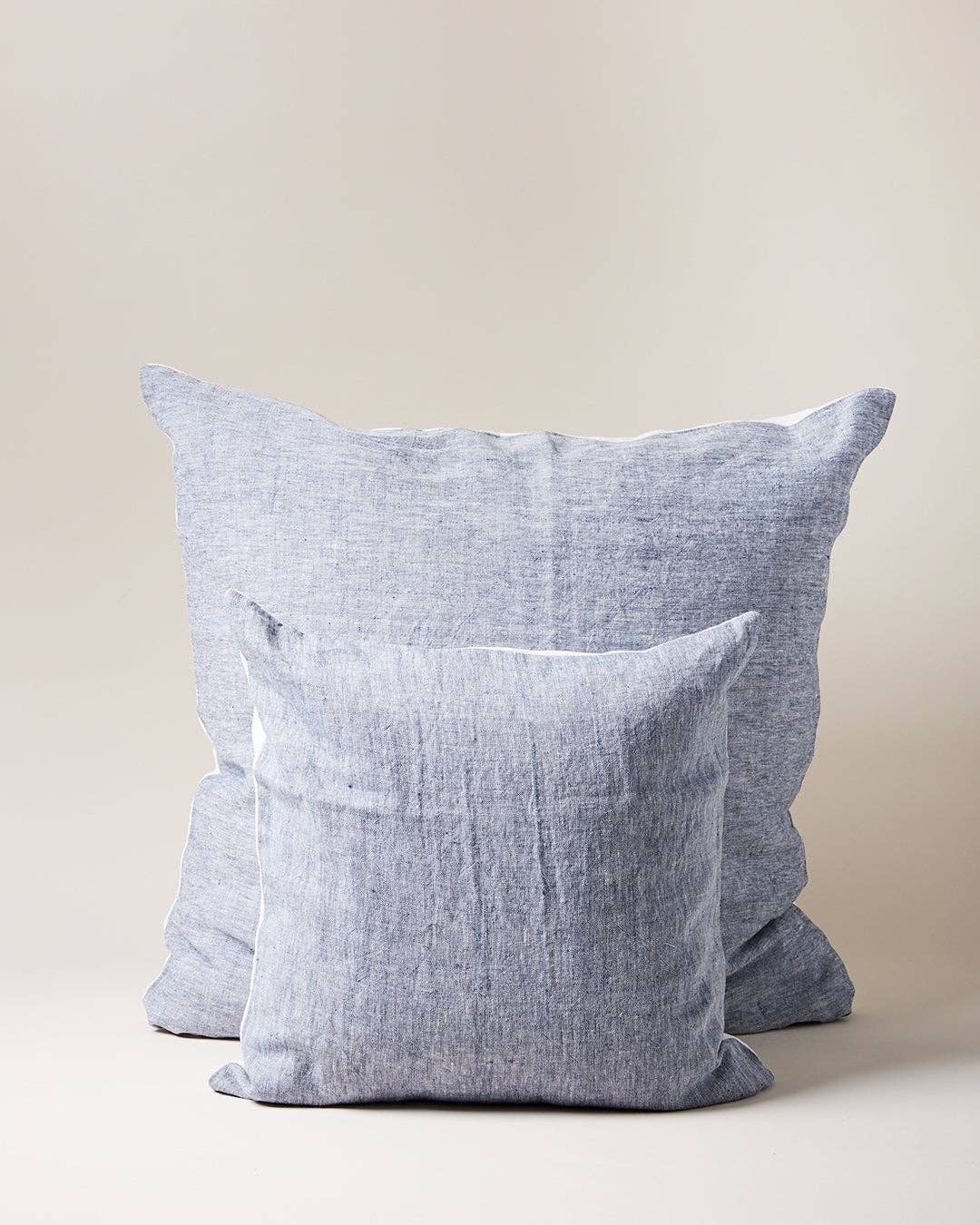 Washed Linen Pillow: Olive / 26"