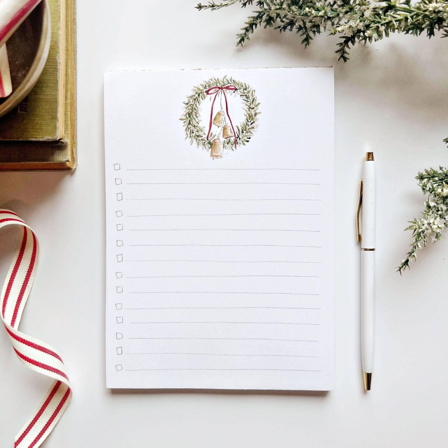 Christmas Checklist Notepad: Holiday Baking