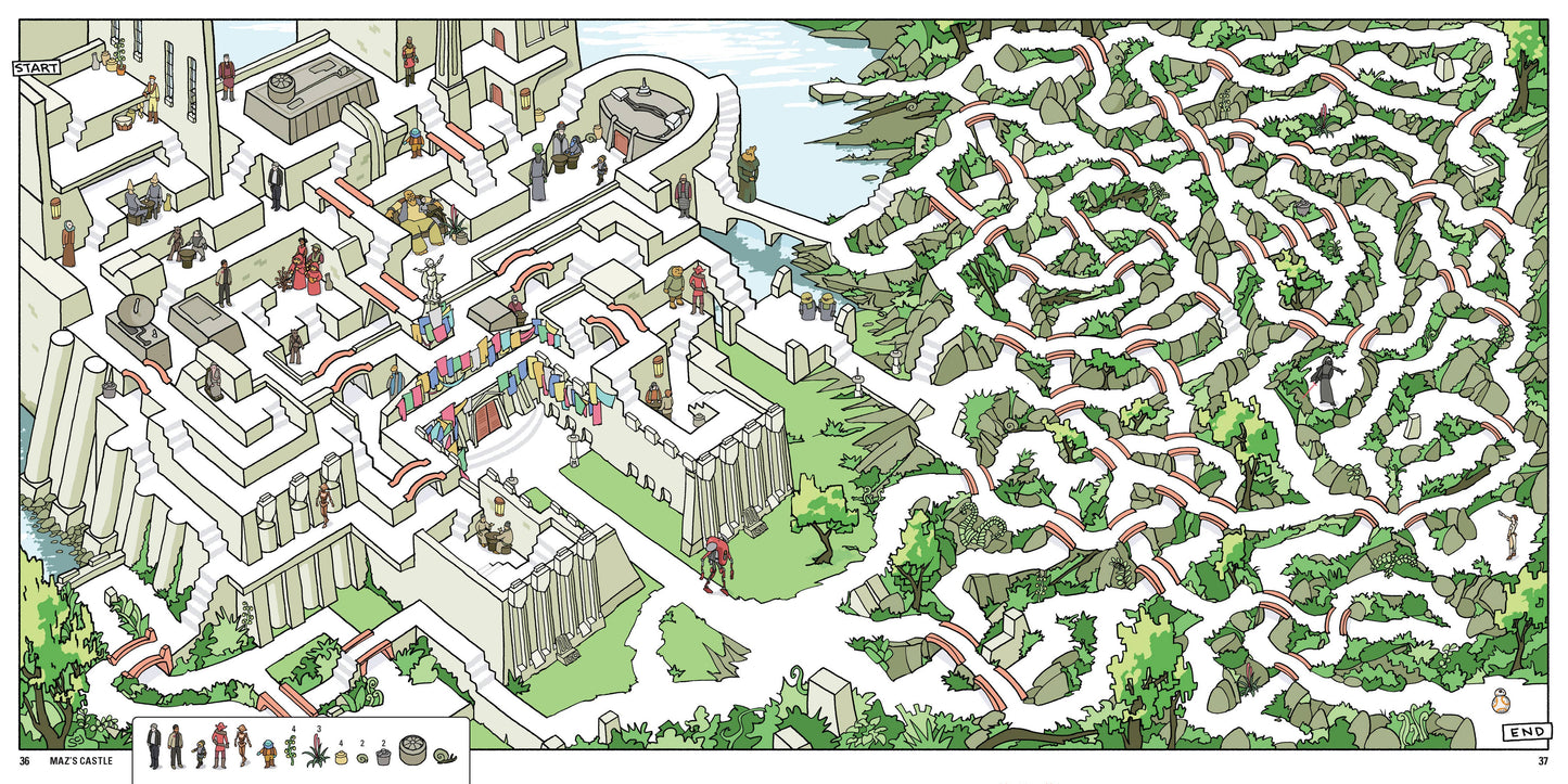 Star Wars Mazes