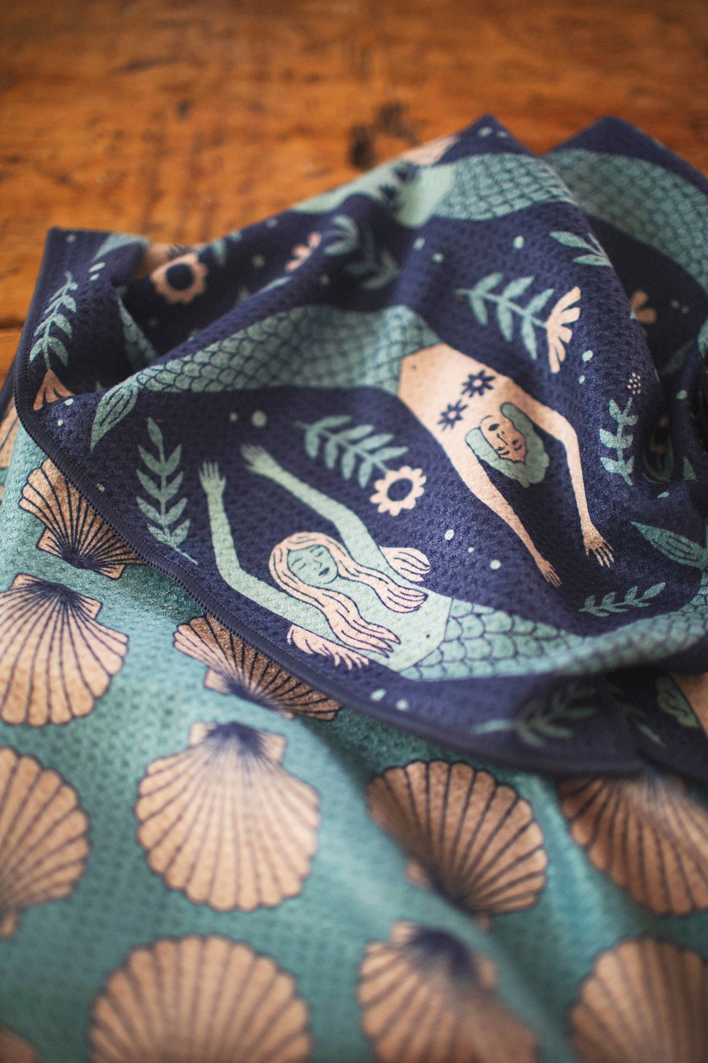 Kitchen Tea Towel Quick Dry | Mermaids