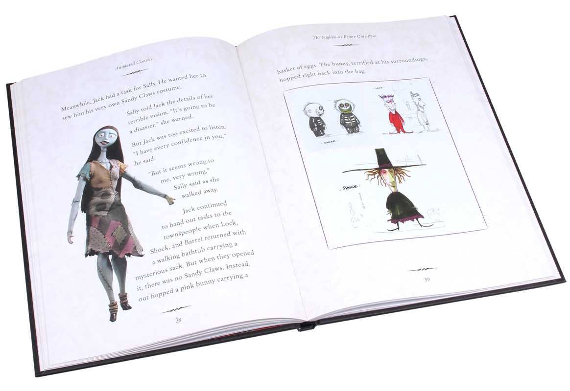Disney Animated Classics: Tim Burton's The Nightmare Before Christmas by: Hardcover; 74 pages / English