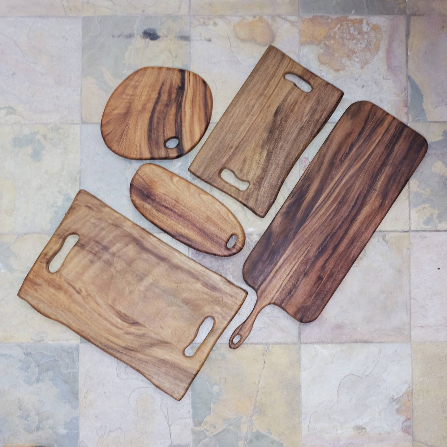 Oval Caro Caro Bar Wood Board, (14.25"L x 6"W)