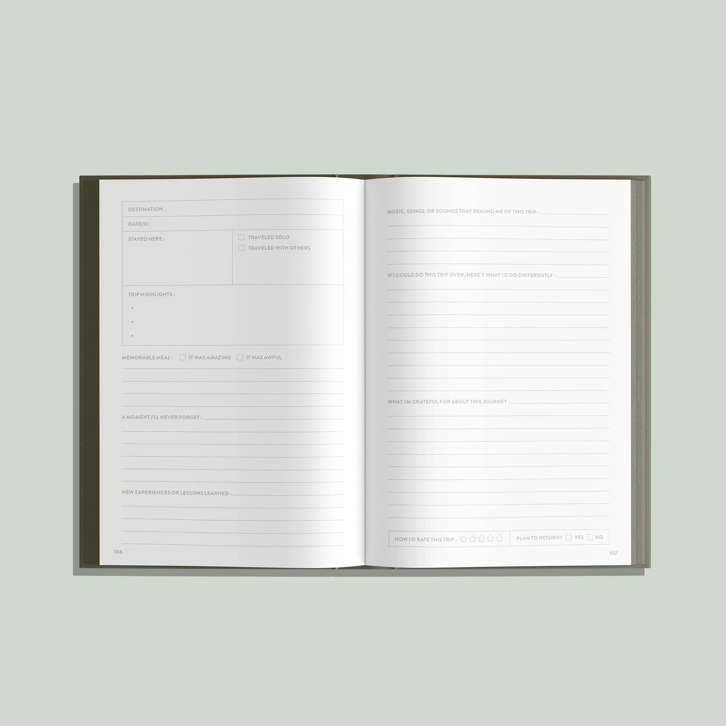 My Travel Journal: A Guided Journal (Gift for Travelers)