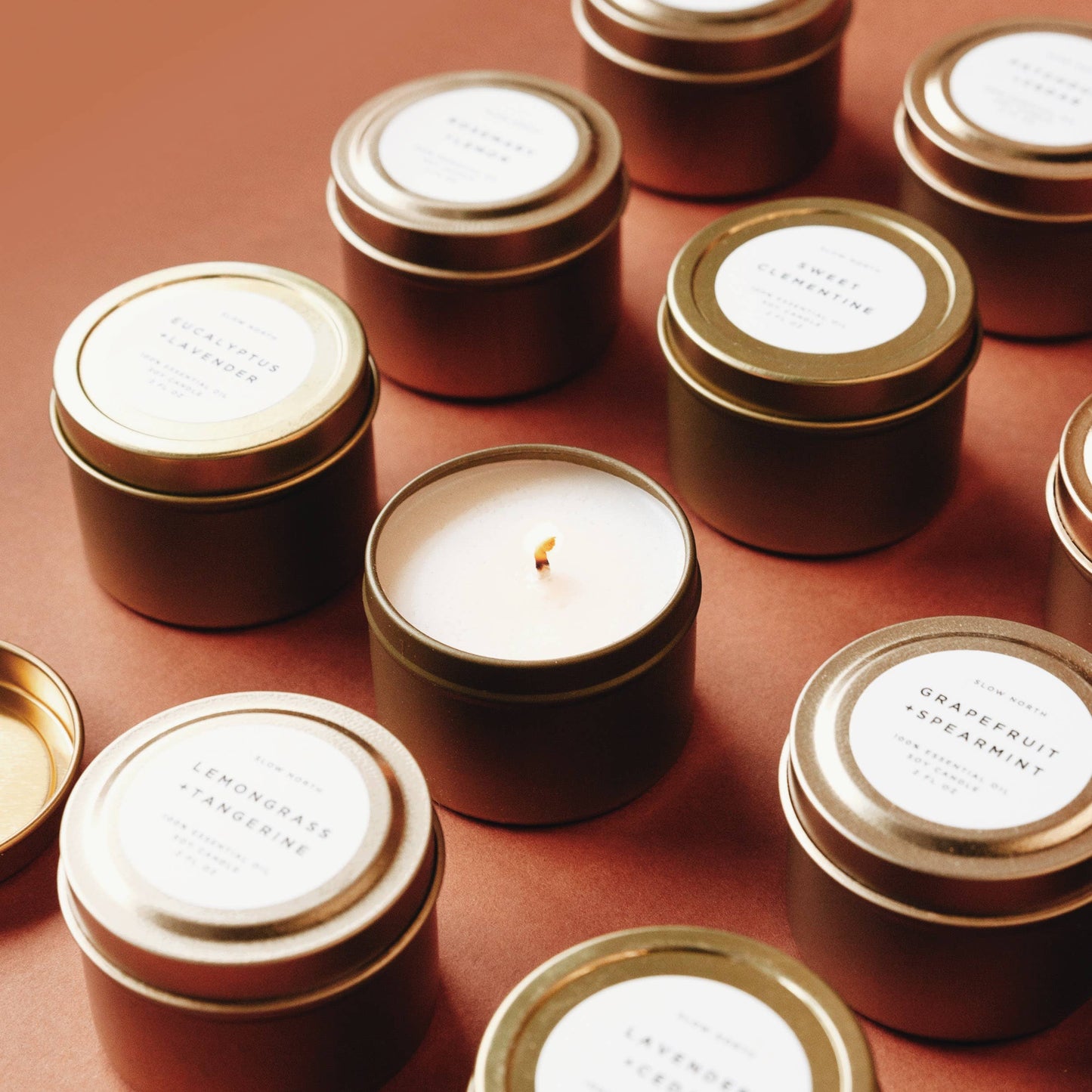Mini Soy Candles - 2 oz: Merry + Bright