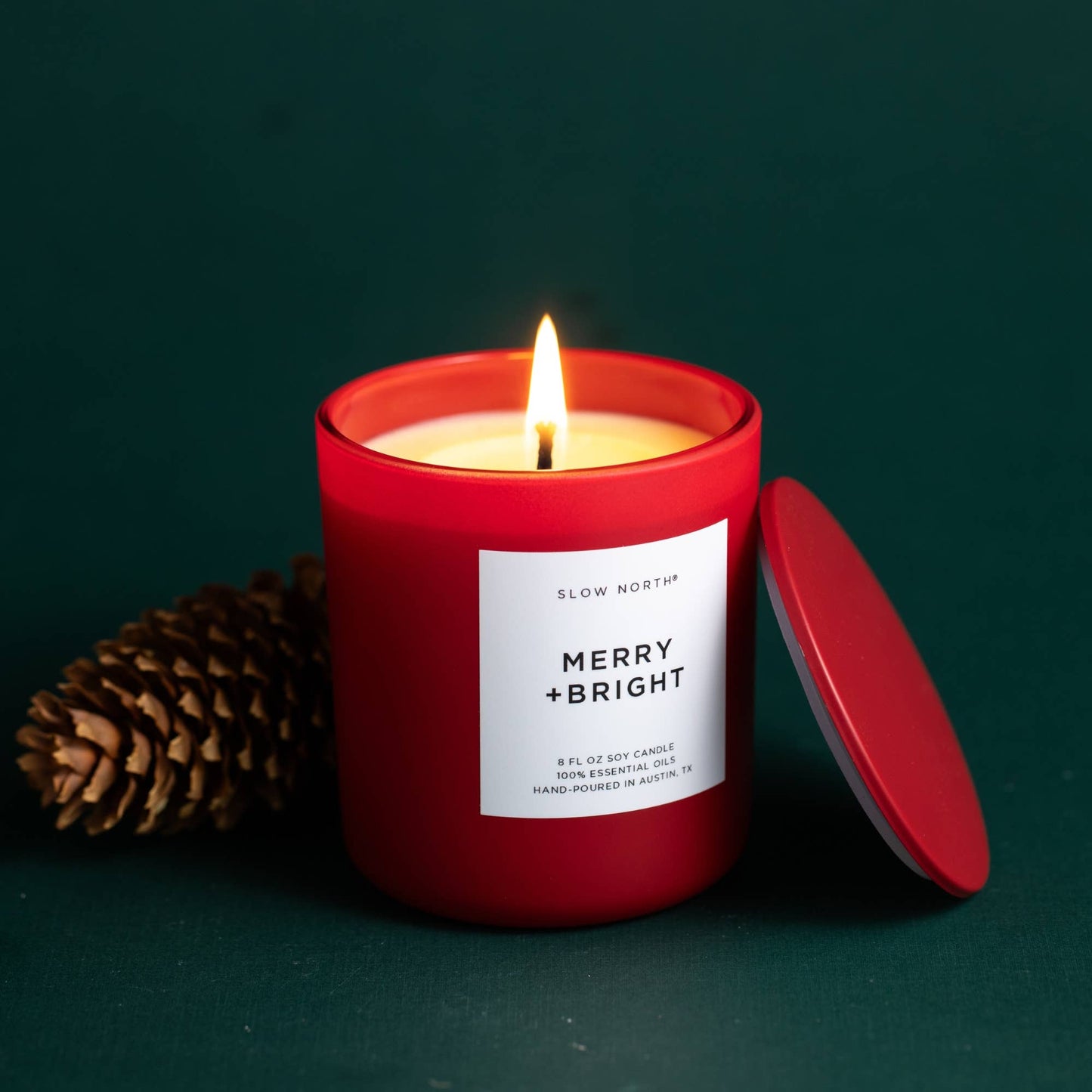 Limited Edition - Merry + Bright Candle- Fir, Clementine & Clove