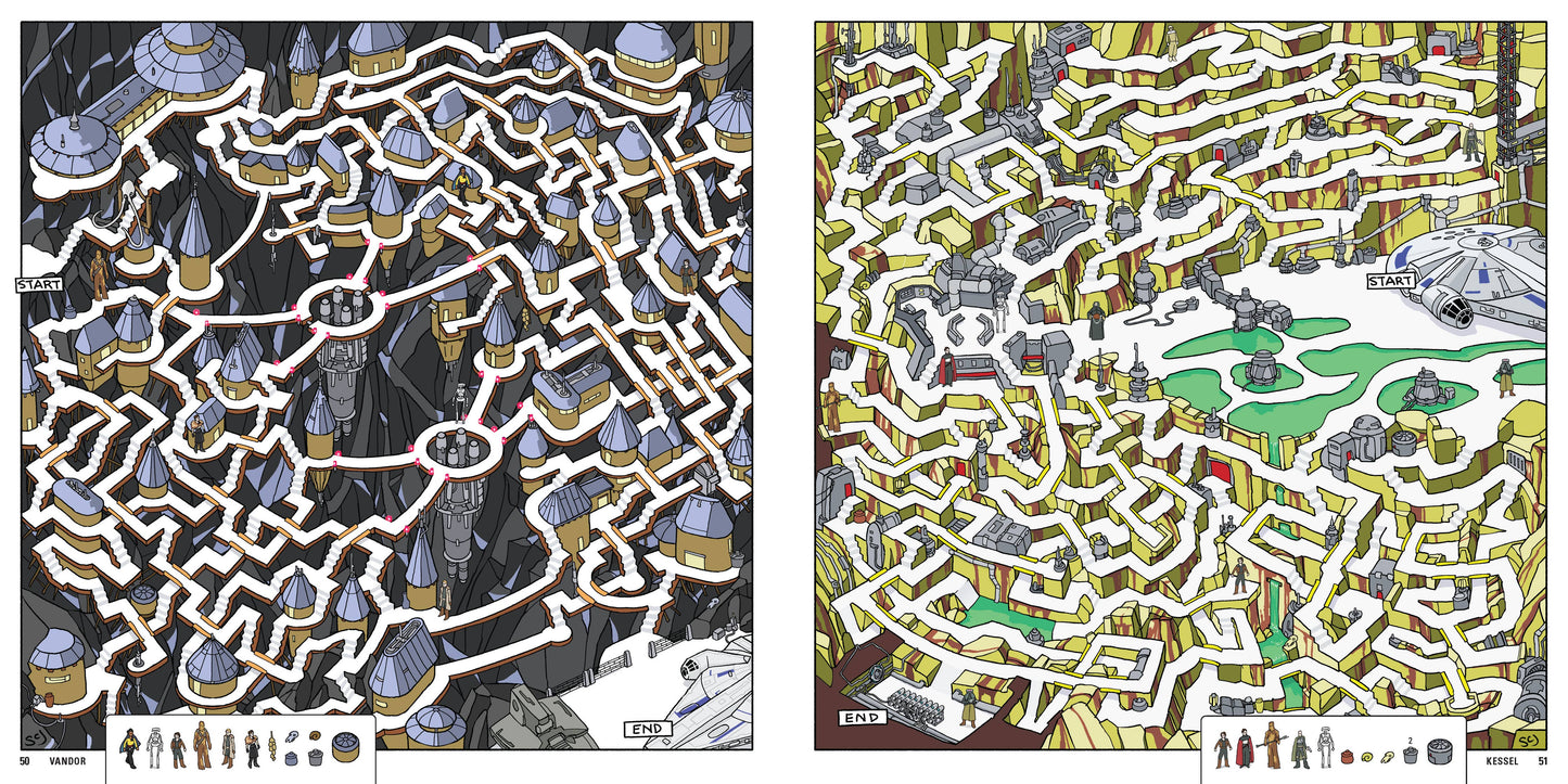 Star Wars Mazes