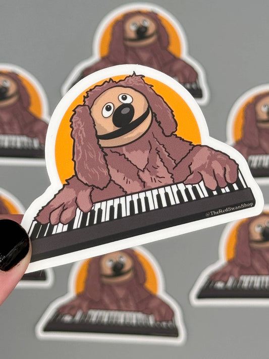 Vinyl Decal - The Muppets - Rowlf