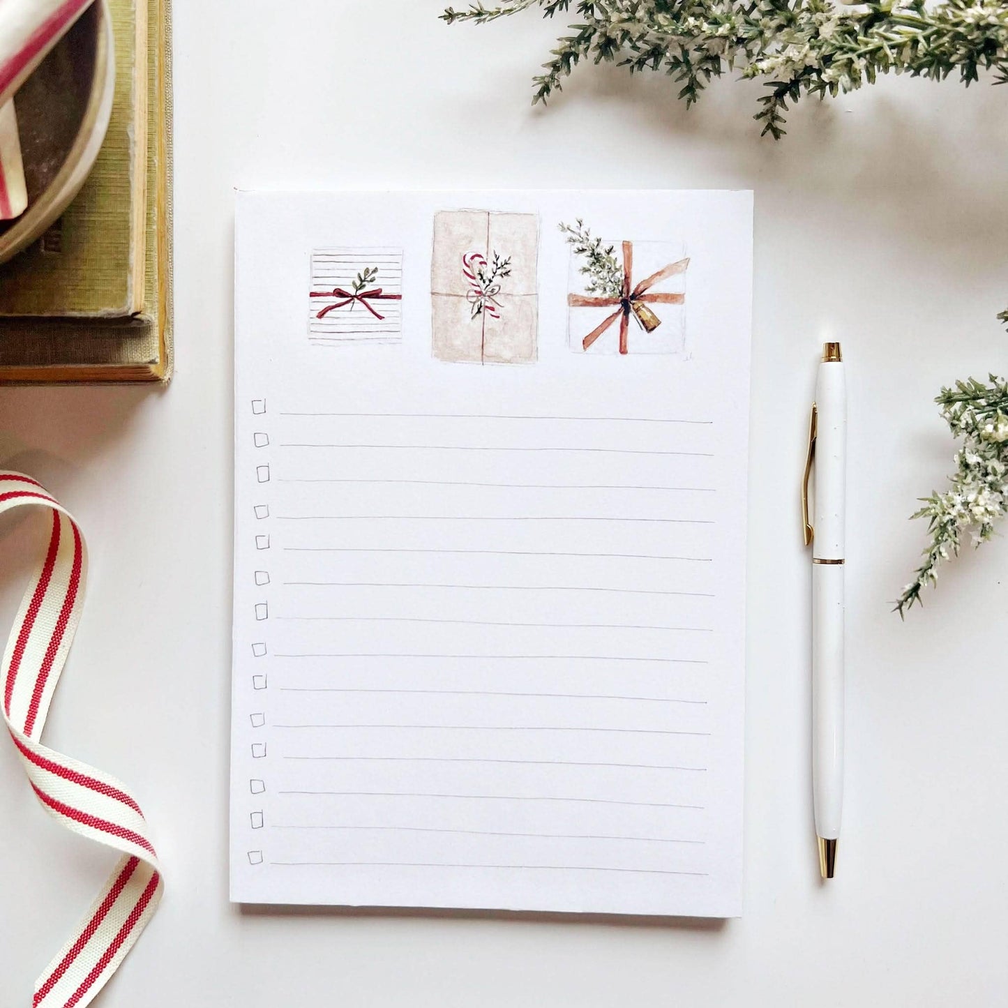Christmas Checklist Notepad: Holiday Baking