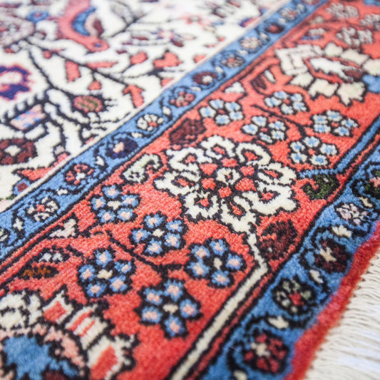 Persian Hand-Knotted Rodbar Rug (6' 6" x 4' 2")