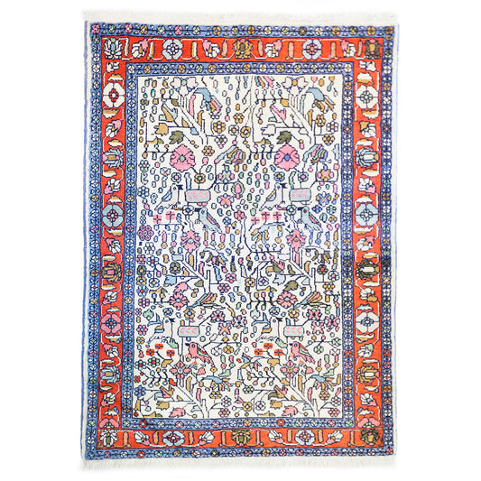 Persian Varamin Rug (4' 6" x 3' 3")