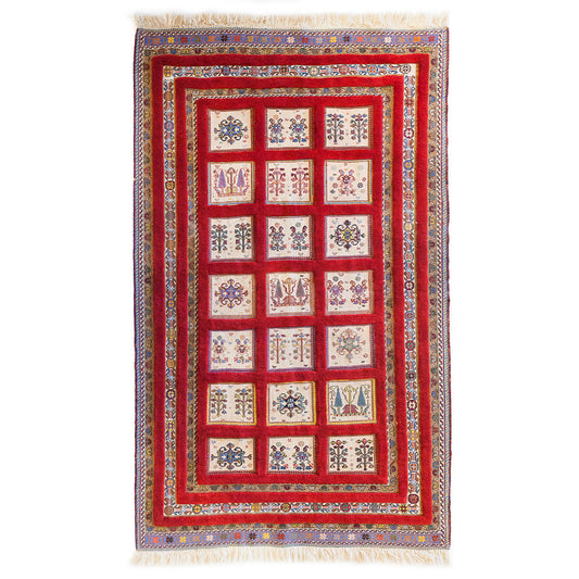 Sirjan Hand-Knotted Rug (5' 11" x 3' 7")