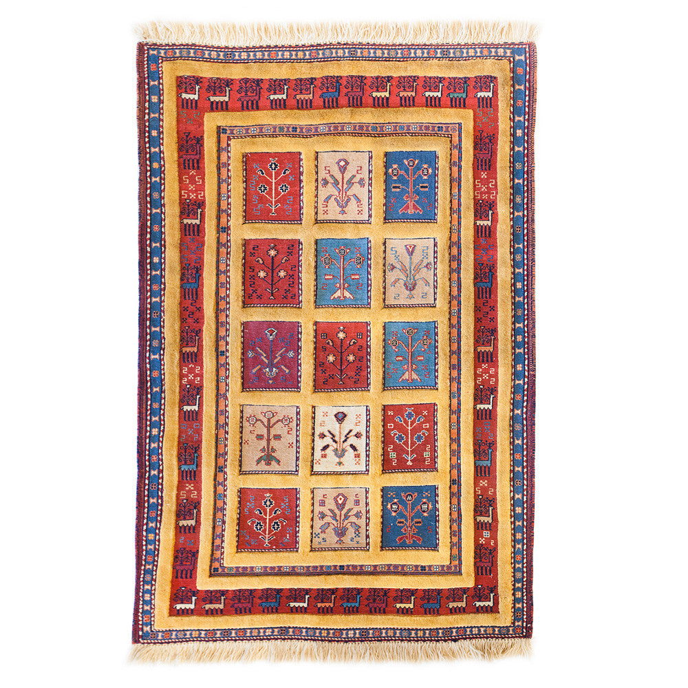 Sirjan Hand-Knotted Rug (5' 1" x 3' 3")