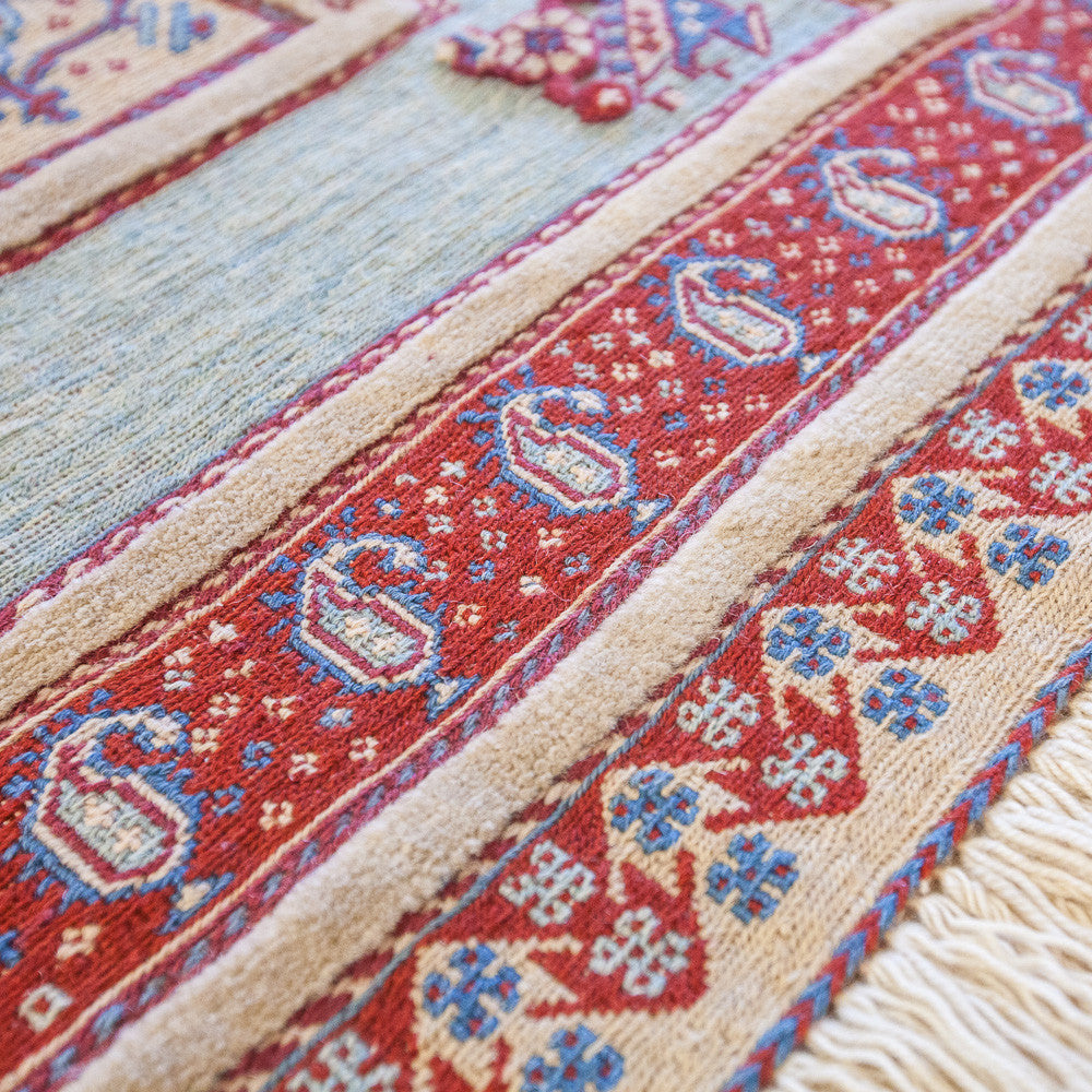 Sirjan Hand-Knotted Persian Rug (5' 11" x 4' 2")