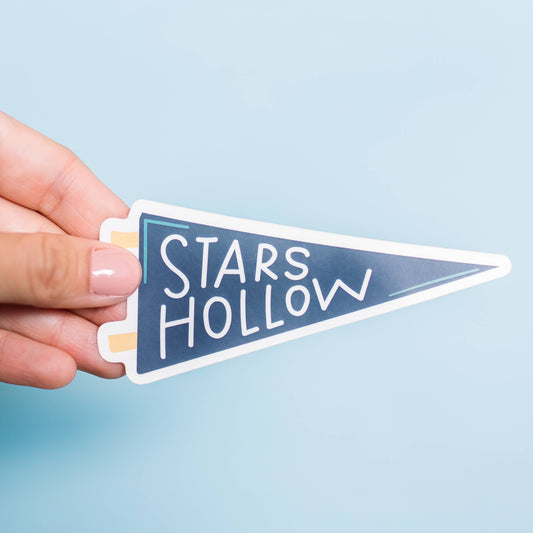 Stars Hollow Flag Sticker