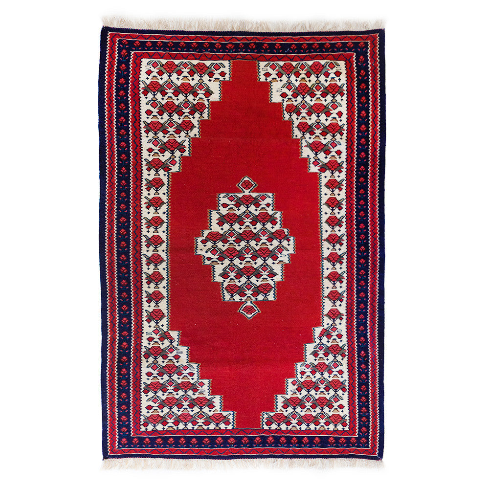 Persian Red Kilim Rug