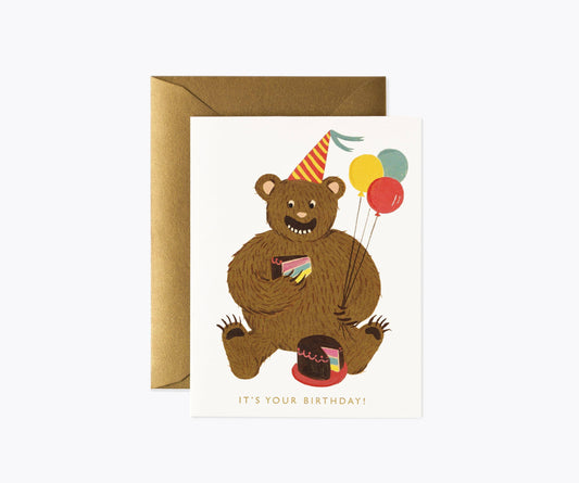 Birthday Bear Card