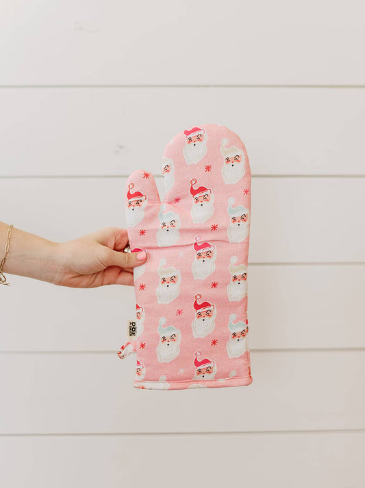 Santa Oven Mitt | Holiday Baking