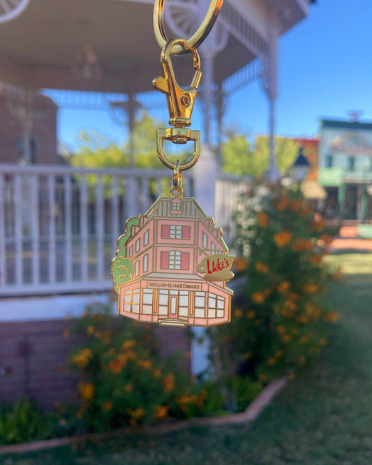 Luke's Diner Gilmore Girls Keychain