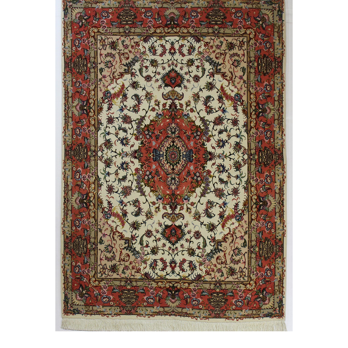 Persian Tabriz Hand-Knotted Olia Rug