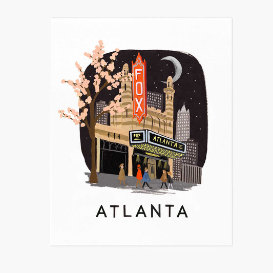 Atlanta City Print