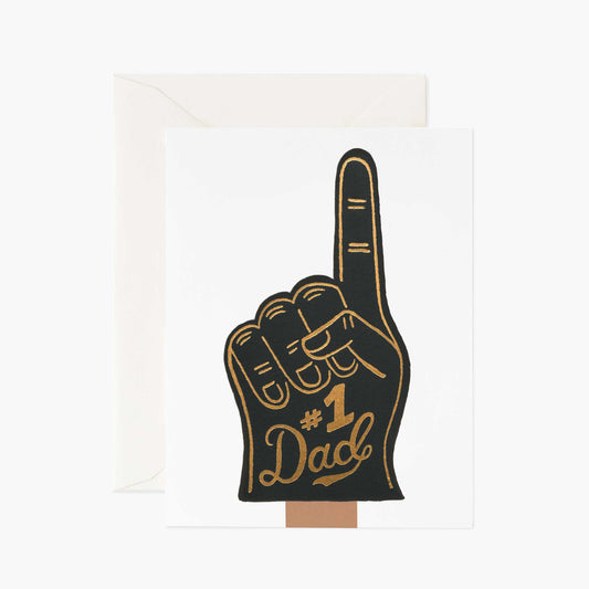 #1 Dad Card