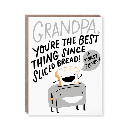 A Toast to Grandpa Card