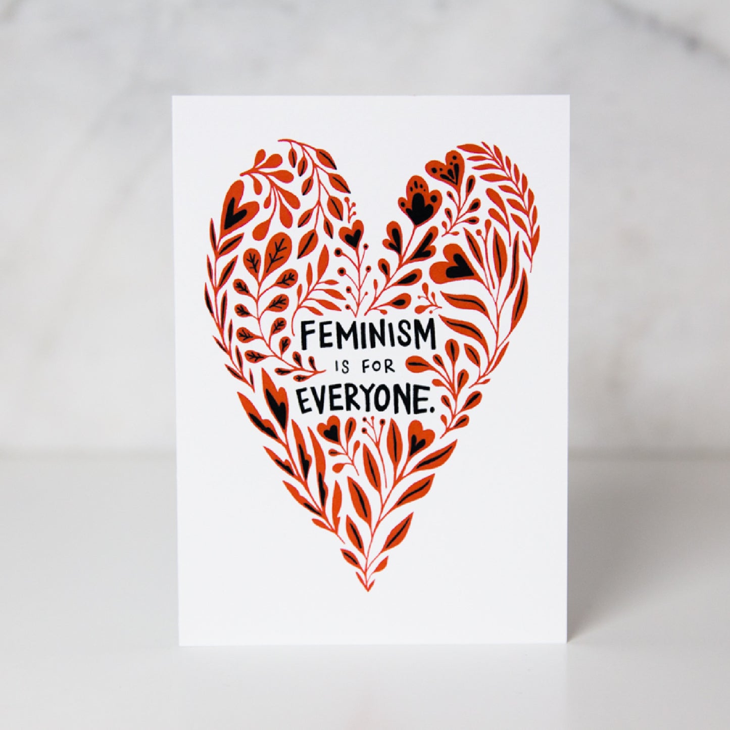 Feminism For Everyone Card