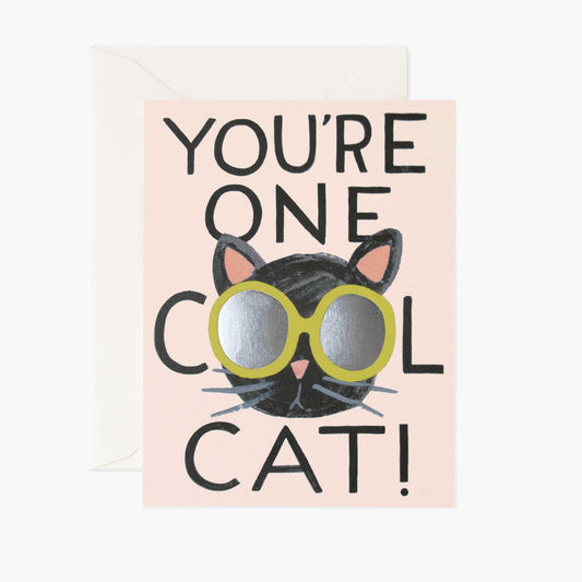 You're One Cool Cat Card