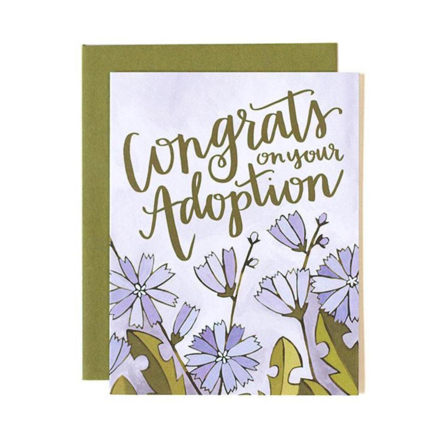 Congrats Adoption Floral Card