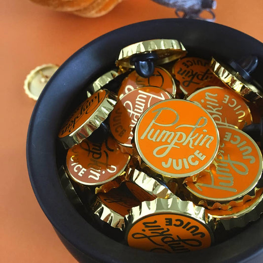 Pumpkin Juice enamel pin - Harry Potter inspired pin